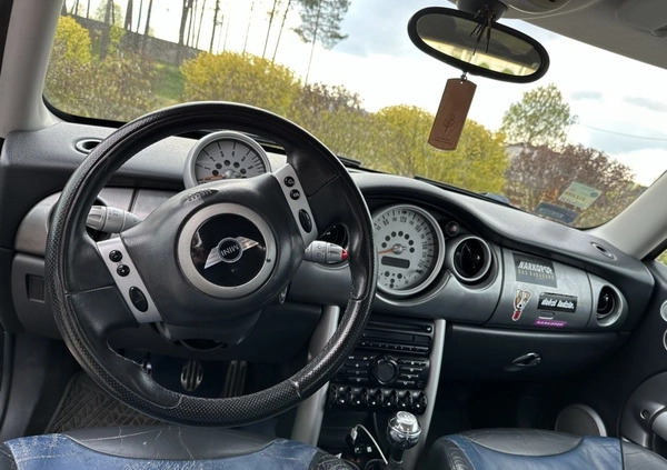 MINI Cooper S cena 11500 przebieg: 192000, rok produkcji 2003 z Szczecinek małe 29